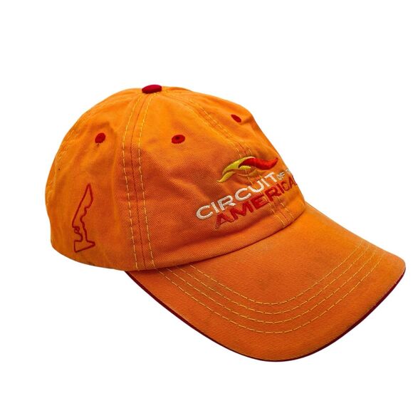 Circuit of the Americas Cap Hat Orange Strapback Formula 1 Austin Texas - Picture 2 of 7
